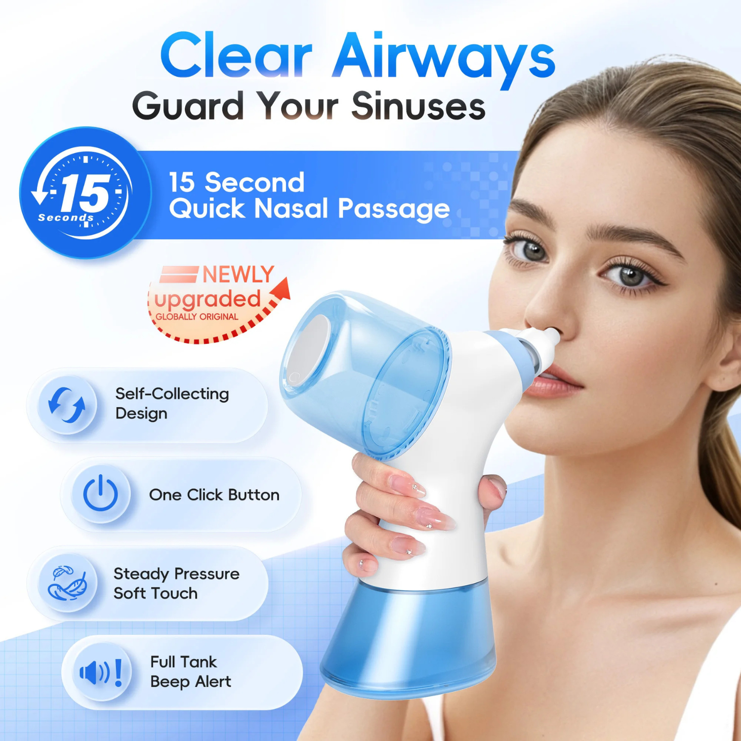 Descongestionador Nasal Elétrico