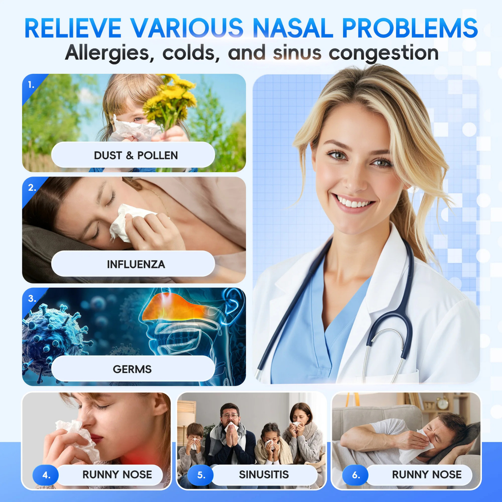 Descongestionador Nasal Elétrico