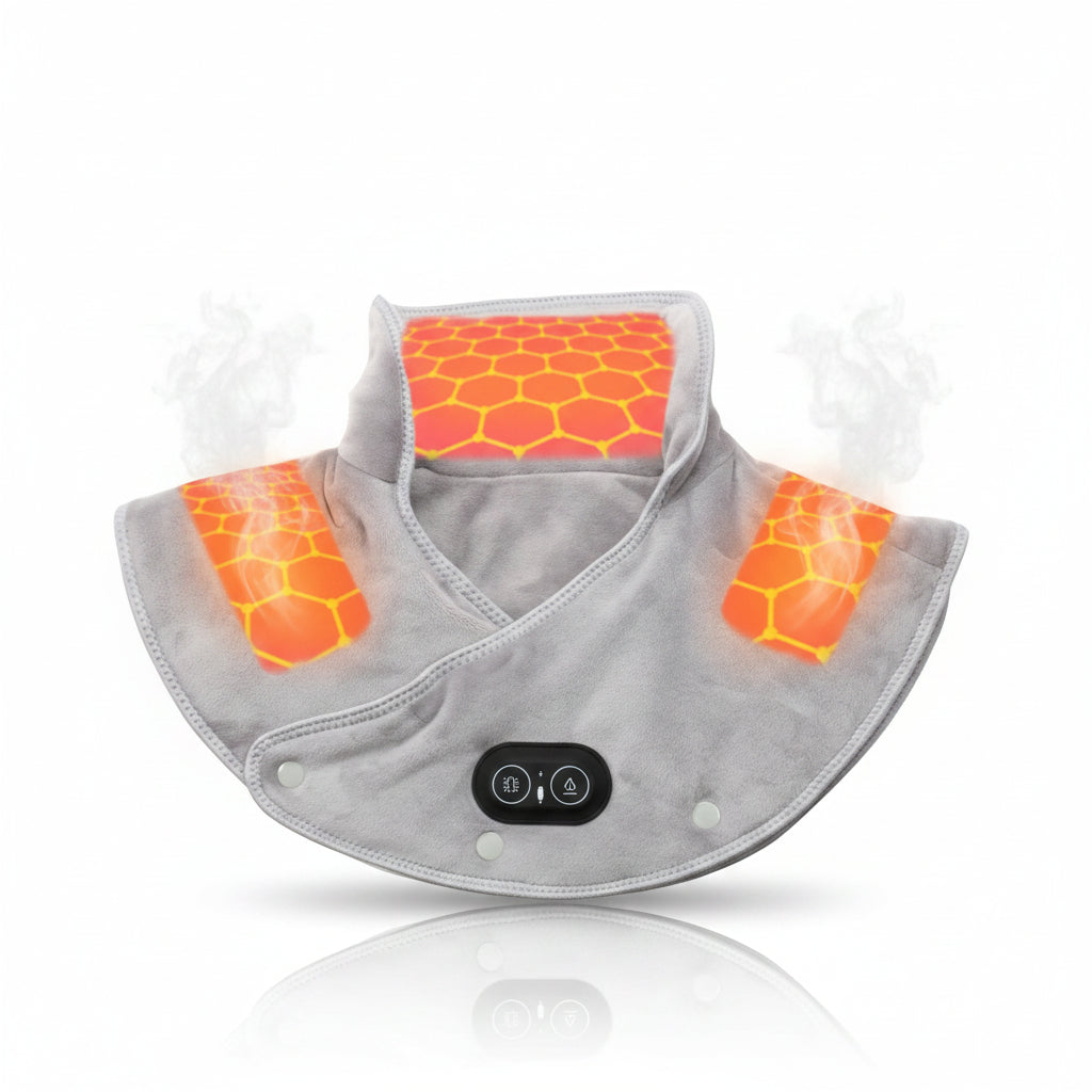 Almofada Elétrica de Aquecimento para Ombros e Cervical