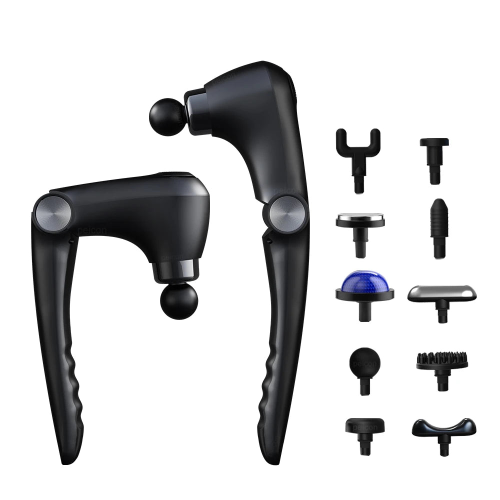 Pistola de Massagem de Fáscia com Cabo Extensível